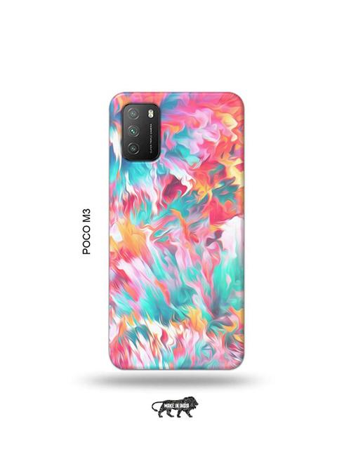 abstract back cover compatible with poco m3 - 19035142 - Very Small Image - 1