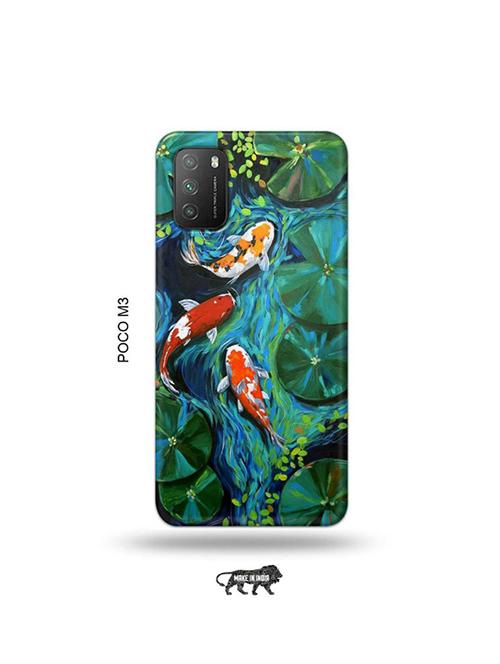 abstract fish back cover compatible with poco m3 - 19035172 - Very Small Image - 1