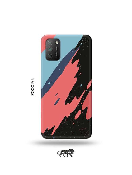 abstract colour back cover compatible with poco m3 - 19035182 - Very Small Image - 1