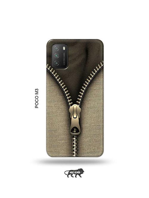 zipper back cover compatible with poco m3 - 19035256 - Very Small Image - 1
