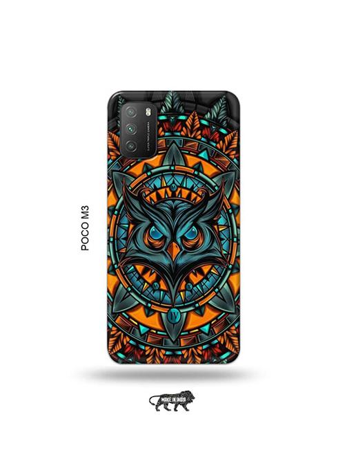 angry owl back cover compatible with poco m3 - 19035322 - Very Small Image - 1