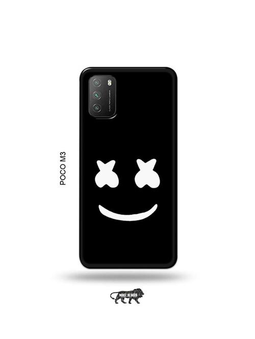 funny face back cover compatible with poco m3 - 19035330 - Very Small Image - 1