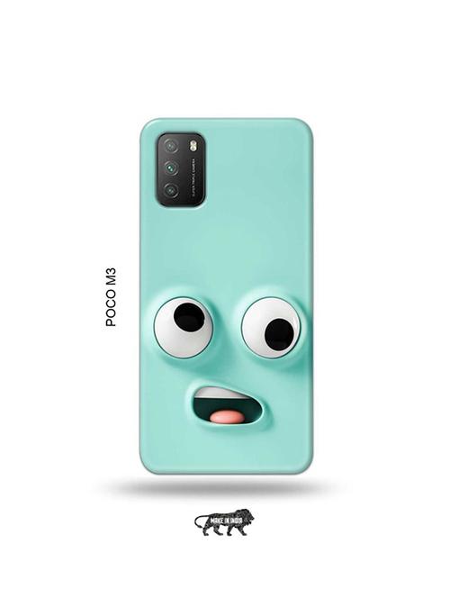 funny face emoji back cover compatible with poco m3 - 19035332 - Very Small Image - 1