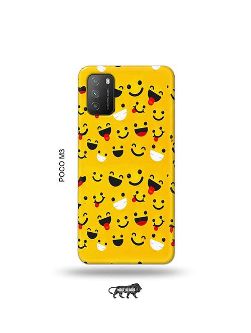 emojis back cover compatible with poco m3 - 19035345 - Very Small Image - 1