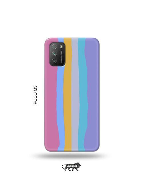 rainbow new back cover compatible with poco m3 - 19035346 - Very Small Image - 1