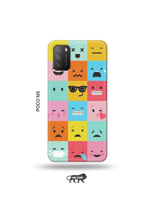 emojies back cover compatible with poco m3 - 19035359 - Very Small Image - 1