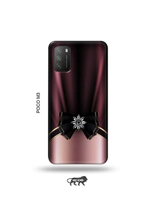 elegant design back cover compatible with poco m3 - 19035402 - Very Small Image - 1