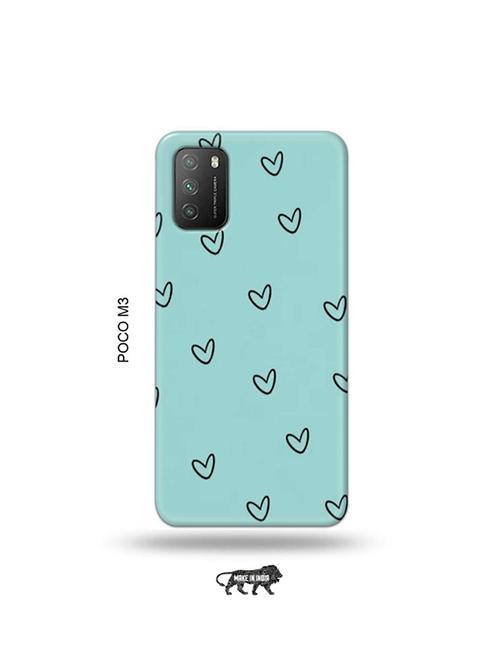 hearts back cover compatible with poco m3 - 19035441 - Very Small Image - 1