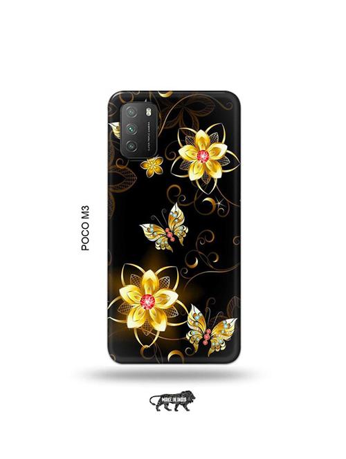 flowers back cover compatible with poco m3 - 19035452 - Very Small Image - 1