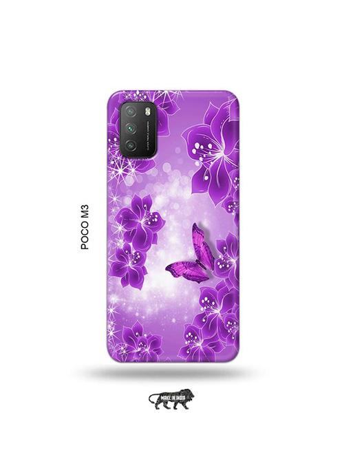 flowers back cover compatible with poco m3 - 19035467 - Very Small Image - 1