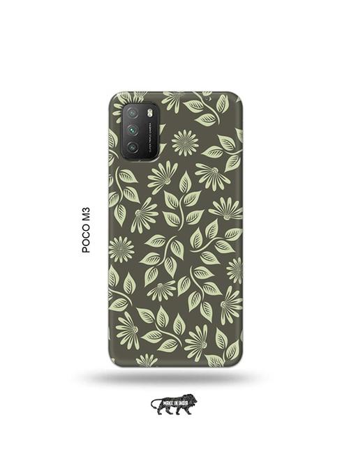flowers back cover compatible with poco m3 - 19035470 - Very Small Image - 1