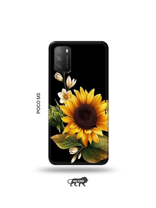 flowers back cover compatible with poco m3 - 19035476 - Very Small Image - 1
