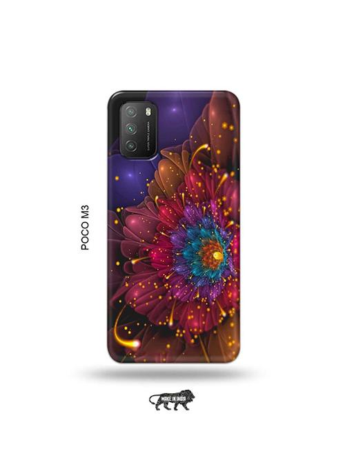 flowers back cover compatible with poco m3 - 19035487 - Very Small Image - 1