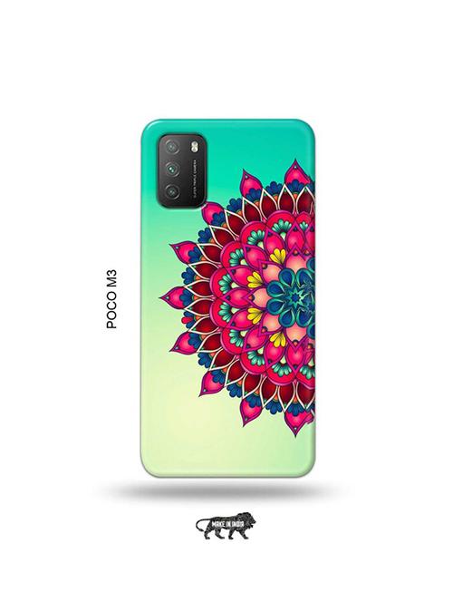 flowers back cover compatible with poco m3 - 19035489 - Very Small Image - 1