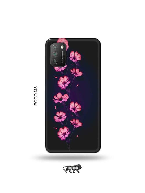 flowers back cover compatible with poco m3 - 19035490 - Very Small Image - 1