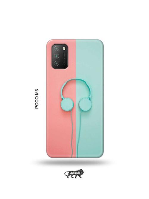 hipster headset back cover compatible with poco m3 - 19035513 - Very Small Image - 1