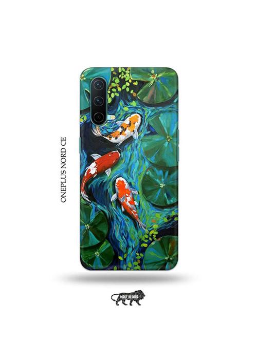 abstract fish back cover compatible with oneplus nord ce - 19038841 - Very Small Image - 1