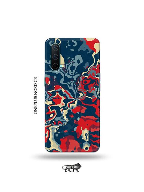 abstract red back cover compatible with oneplus nord ce - 19038844 - Very Small Image - 1