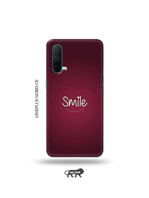 smile back cover compatible with oneplus nord ce - 19038888 - Very Small Image - 1