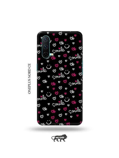 smile doodle back cover compatible with oneplus nord ce - 19038889 - Very Small Image - 1