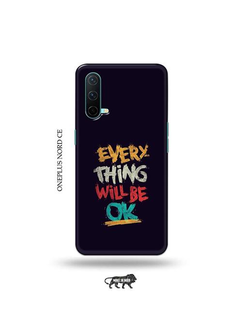 every thing will be ok back cover compatible with oneplus nord ce - 19038891 - Very Small Image - 1