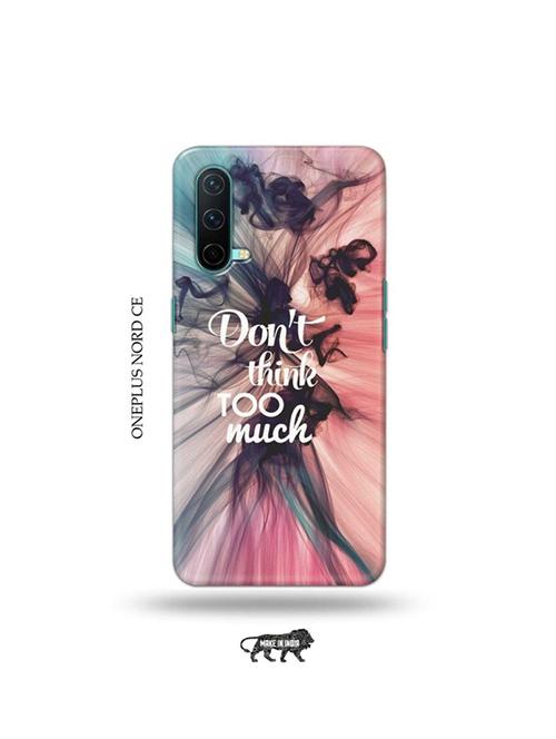don't think too much back cover compatible with oneplus nord ce - 19038895 - Very Small Image - 1