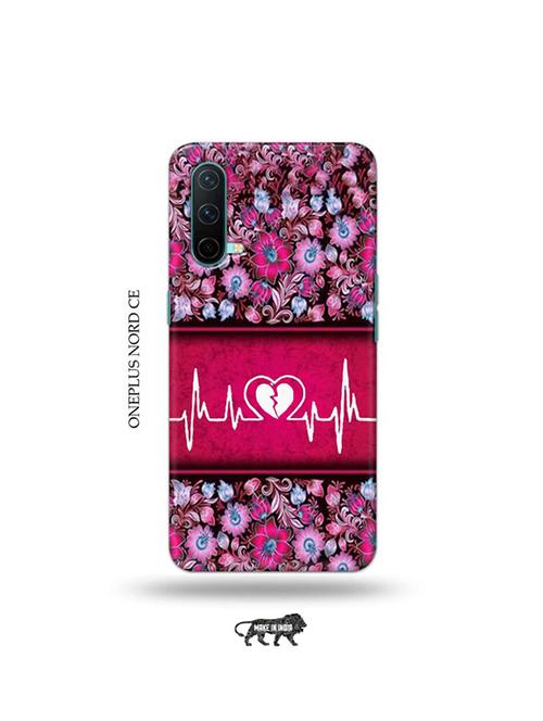 heart ecg back cover compatible with oneplus nord ce - 19038930 - Very Small Image - 1