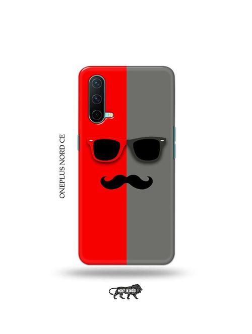 hipster red back cover compatible with oneplus nord ce - 19038982 - Very Small Image - 1