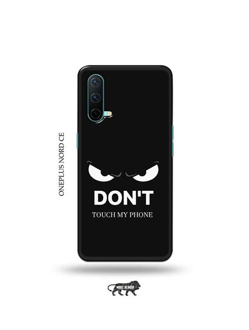 don't touch my phone back cover compatible with oneplus nord ce - 19038988 - Very Small Image - 1