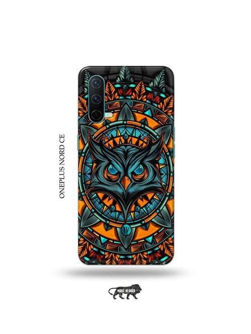 angry owl back cover compatible with oneplus nord ce - 19038991 - Very Small Image - 1