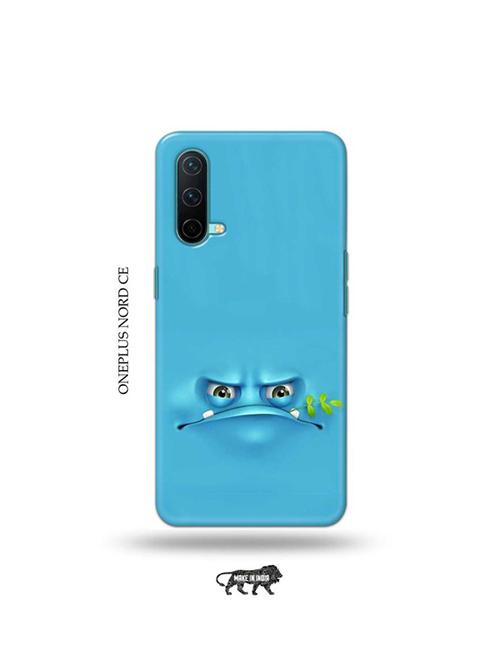 angry face back cover compatible with oneplus nord ce - 19039002 - Very Small Image - 1