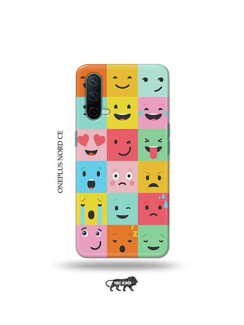 emojies back cover compatible with oneplus nord ce - 19039027 - Very Small Image - 1