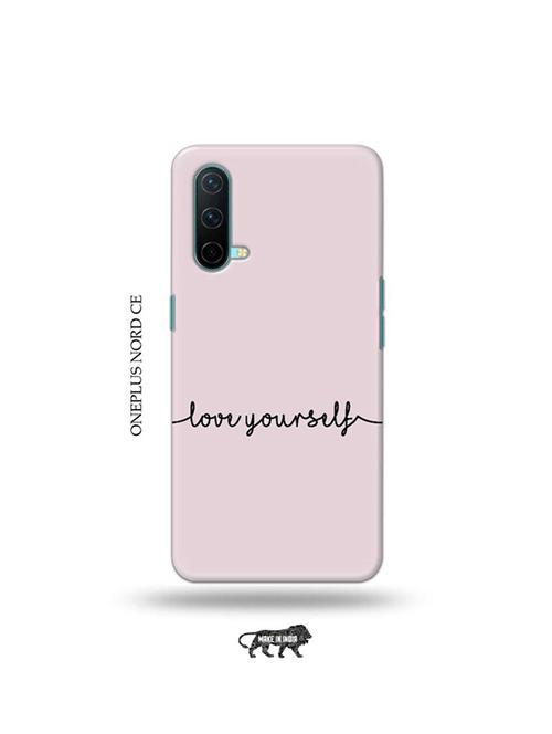 love yourself back cover compatible with oneplus nord ce - 19039116 - Very Small Image - 1