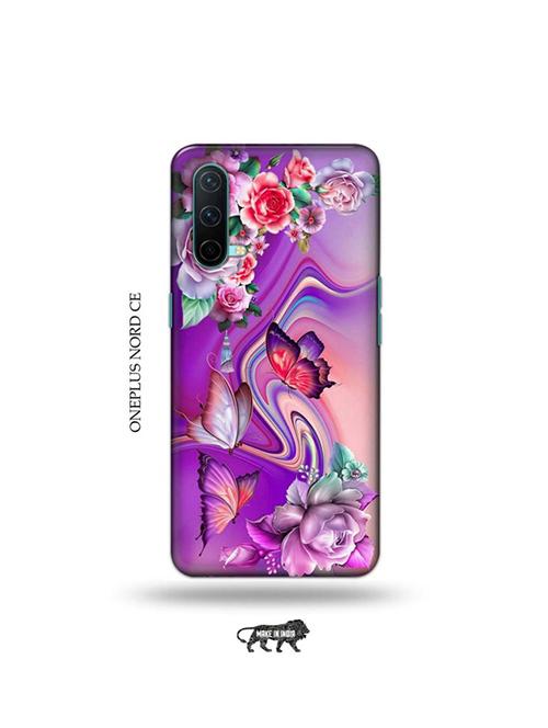 flowers back cover compatible with oneplus nord ce - 19039122 - Very Small Image - 1