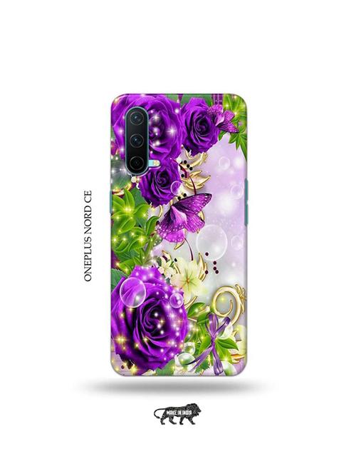 flowers back cover compatible with oneplus nord ce - 19039126 - Very Small Image - 1