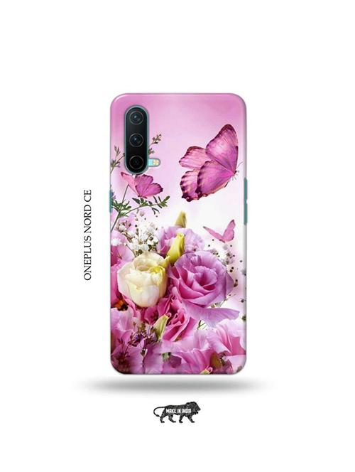 flowers back cover compatible with oneplus nord ce - 19039130 - Very Small Image - 1