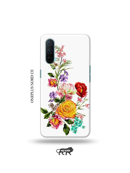 flowers back cover compatible with oneplus nord ce - 19039144 - Very Small Image - 1