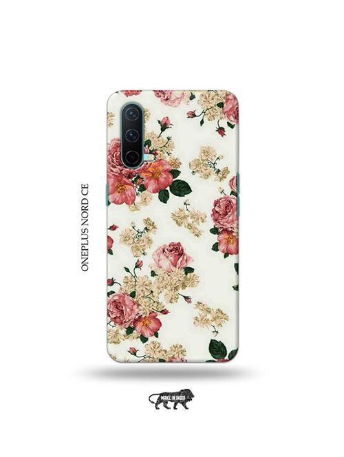 flowers back cover compatible with oneplus nord ce - 19039151 - Very Small Image - 1