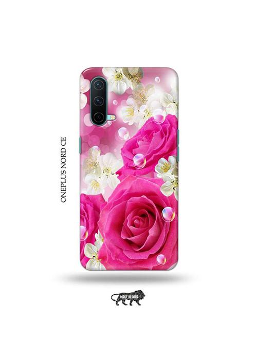 flowers back cover compatible with oneplus nord ce - 19039153 - Very Small Image - 1