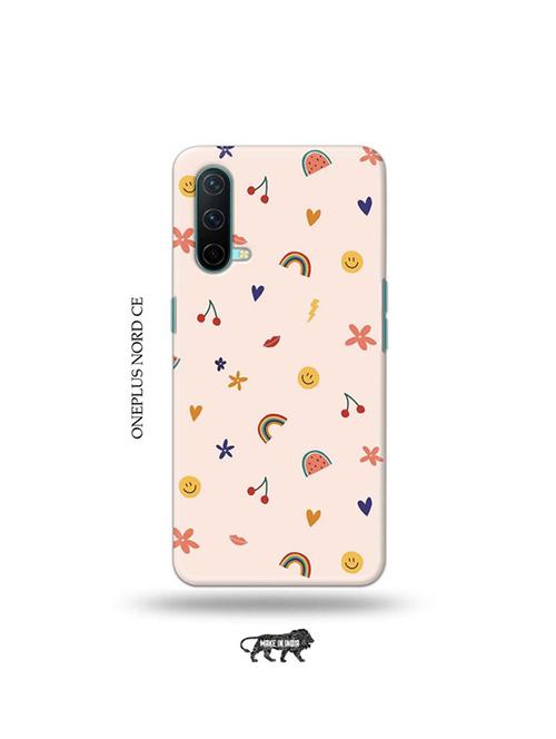 rainbow fruit back cover compatible with oneplus nord ce - 19039174 - Very Small Image - 1