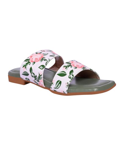 printed flat sandal - 19039409 - Very Small Image - 1