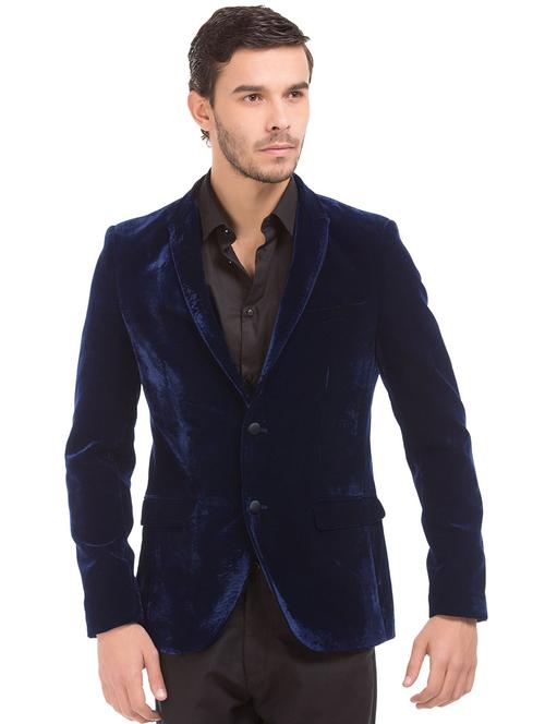 single breasted casual blazer - 19039634 - Very Small Image - 1