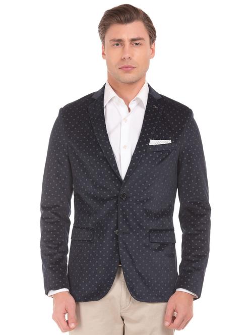 single breasted casual blazer - 19039661 - Very Small Image - 1