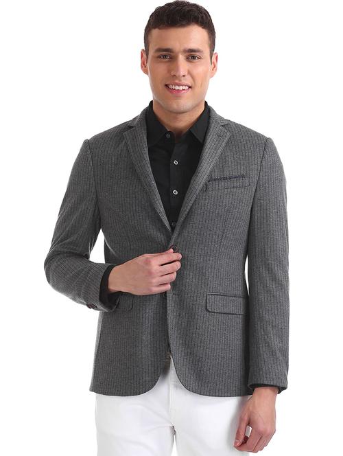 single breasted casual blazer - 19039665 - Very Small Image - 1