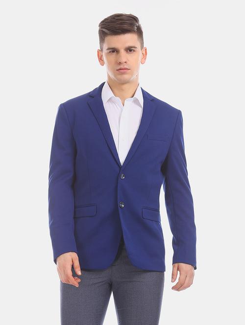 single breasted casual blazer - 19039669 - Very Small Image - 1