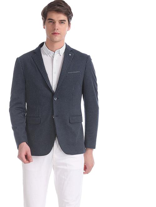 single breasted casual blazer - 19039677 - Very Small Image - 1