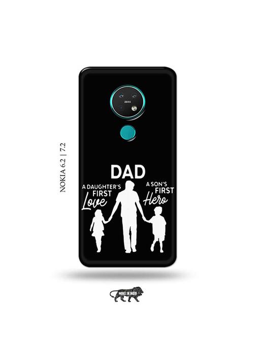 dad back cover compatible with nokia 6.2, nokia 7.2 - 19043338 - Very Small Image - 1