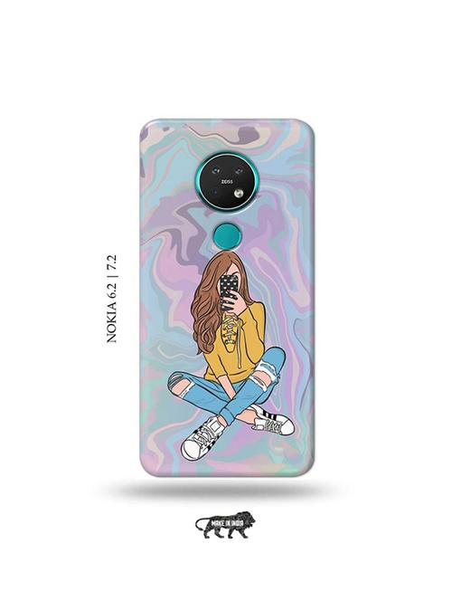 eiffel tower back cover compatible with nokia 6.2, nokia 7.2 - 19043436 - Very Small Image - 1