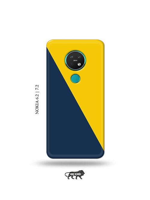 yellow blue back cover compatible with nokia 6.2, nokia 7.2 - 19043484 - Very Small Image - 1