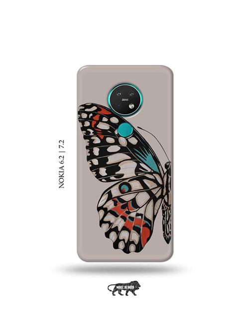 butterfly back cover compatible with nokia 6.2, nokia 7.2 - 19043515 - Very Small Image - 1